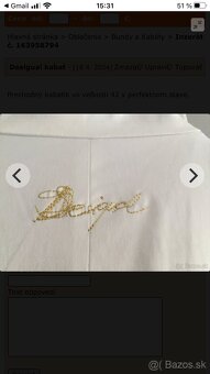 Desigual prechodný kabat - 3