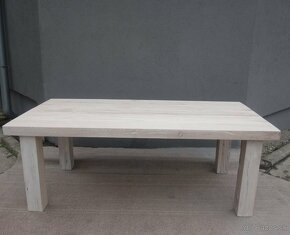 Stôl jedálenský – 75 x 200 x 101 cm ( v + d + š ) . - 3