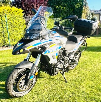 Benelli TRK 502 Traveler 6/2020,4400km,kufr,kryt motoru - 3