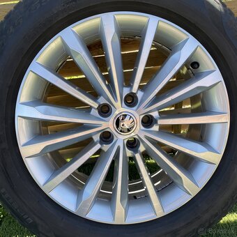 18" Hliníkove disky SKODA - 3