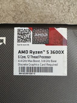 AMD Ryzen 5 3600X - 3