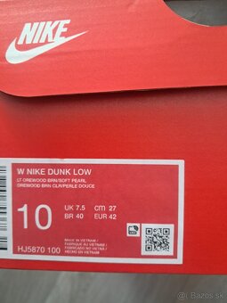 Nike Dunk Low, orewood brown/soft pearl/coconut milk - 3