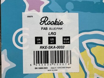 korčule Rookie nastaviteľné 35,5-39 - 3