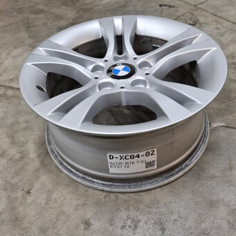 Hliníkové BMW disky 5x120 R16 7J ET31 - 3