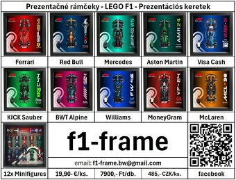 Prezentačné rámčeky pre Lego Speed Champions F1 - 3