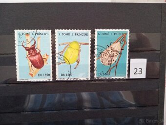 Poštové známky č.472 - AFRIKA II. - 20 sérií - 3