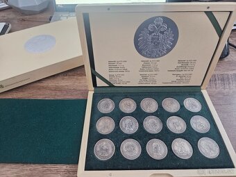 Sada striebornych toliarov Habsburgovci - 3