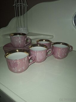 kávová súprava ružová - 3