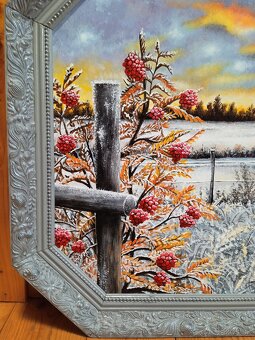 Obraz v starom drevenom ráme 100x60 - 3