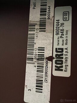 Korg Pa4x 76 - 3