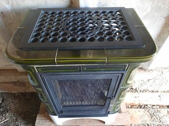 KRBOVÉ KACHLE ABX 14kw liatina, dvojstupňové spaľovanie - 3