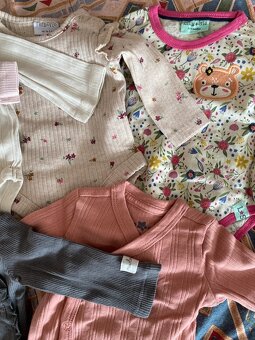 NOVE dievčenské bodycka +overal pre bábätko #suprava #kombin - 3