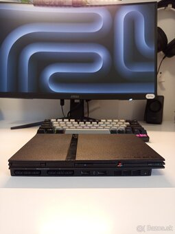 Sony PlayStation 2 Slim Launch Edition Charcoal Black Consol - 3
