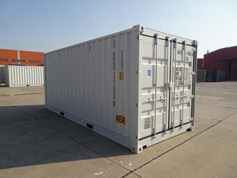 Predám lodný kontajner 20'SD/Side Door RAL7035 - 3