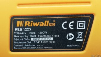 Elektricky krovinorez  1 200 W motor - 3