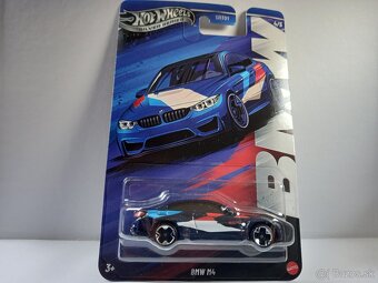 HOT WHEELS - 1992 BMW M3, BMW M4 SILVER SERIES - 3