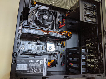 PC AMD Ryzen 5 3500X, B450, 16GB RAM, RX580 8GB, SSD 120GB - 3