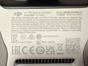 Predám DJI FPV REMOTE CONTROLLER 2 - 3