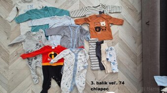Balíky oblečenia veľ. 74 - 3
