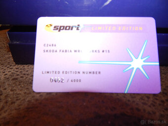 Skoda WRC zberatelsky model - 3