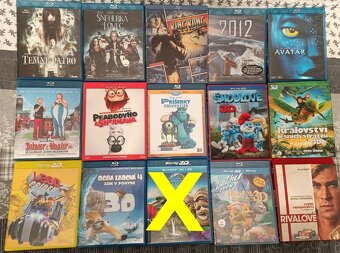 FILMY Blue Ray disc Super cena Aj 3D - 3