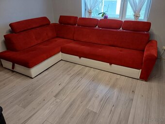 Veľká rohová sedačka. - 3