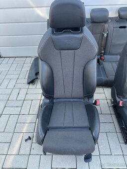 Kompletne sedačky sedadla Audi A4 b9 avant - 3