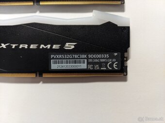 Patriot Viper Xtreme 5 RGB DDR5 32GB KIT (2x16) 7800MHz CL38 - 3