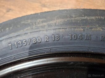 Rezervné koleso úzke Peugeot/Citroen R18, 5x108 - 3