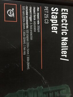 Elektricky sponkovac PARKSIDE PET 25 C3 - 3