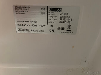 Chladnička ZANUSSI ZI 1603 - 3