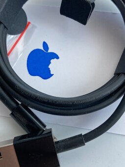 Čierny Originál Apple Lightning to USB Cable 1 m Black - 3
