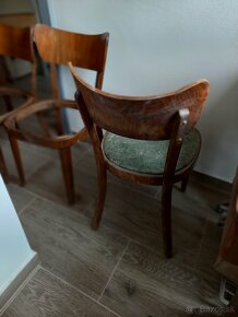 3 kusy vintage stoličky - 3