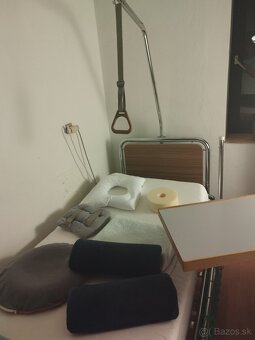 Predám elektrickú polohovaciu posteľ.+prirucny stolik - 3