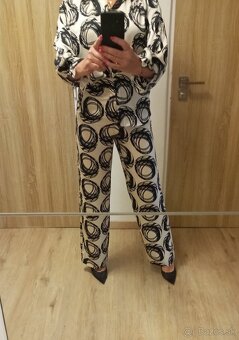 Zara komplet bielo čierna - 3