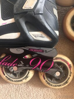 Kolieskove korcule Rollerblade W90 fitness veľ.38 - 3