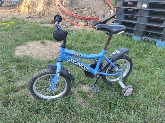 Bicyklik s pomocnymi kolieskami - 3