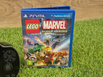 Playstation Vita PCH-1004, USB-C a hra LEGO Marvel - 3