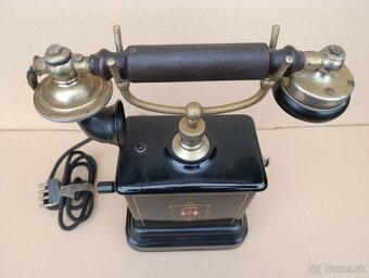Velmi starý dánský telefon Jydsk, hezký kus - 3