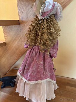 Starožitná porcelánová panenka 70 cm - 3