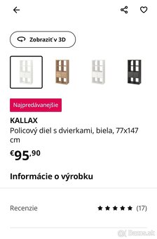 Ikea Kallax polica - 3