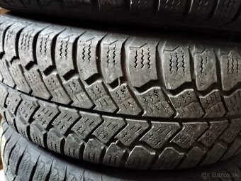 Zimné pneu na diskoch + originál Fiat puklice - 3