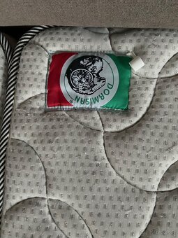 160 manželská posteľ s matracom - 3