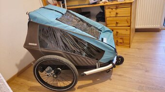 Cyklovozík Croozer + lyžiarský set - 3