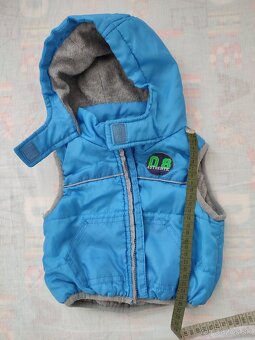 Chlapčenská teplá vesta veľkosť 62 - 3