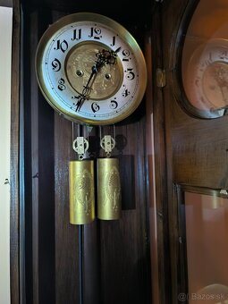 starožitné dvojzávažové hodiny - 3