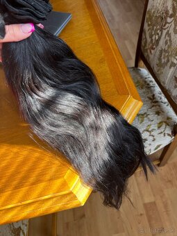 Použité vlasky na predĺženie - lacno - 3