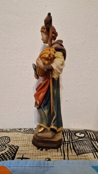 Socha, soška svätá Notburga, drevorezba - 3