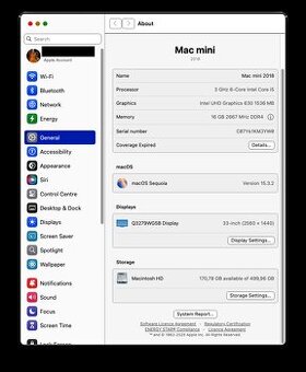 Mac mini 2018 i5/16GB/512GB - 3