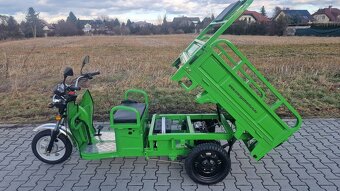 ELEKTRICKÁ NÁKLADNÍ TŘÍKOLKA ADVENTO MAXI SPZ - 3